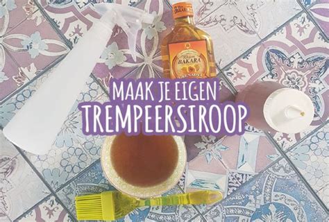 Hoe maak je trempeersiroop .